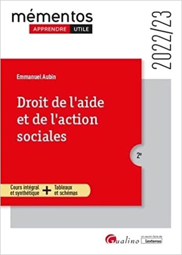 Droit de l'aide et de l'action sociales